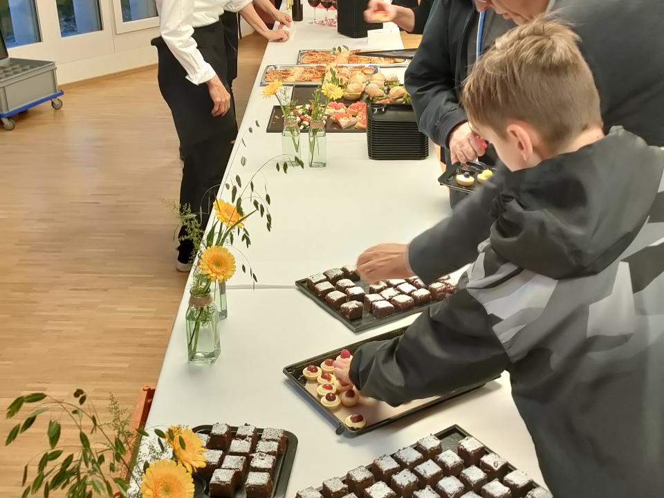 Apéro riche in der Unterkirche