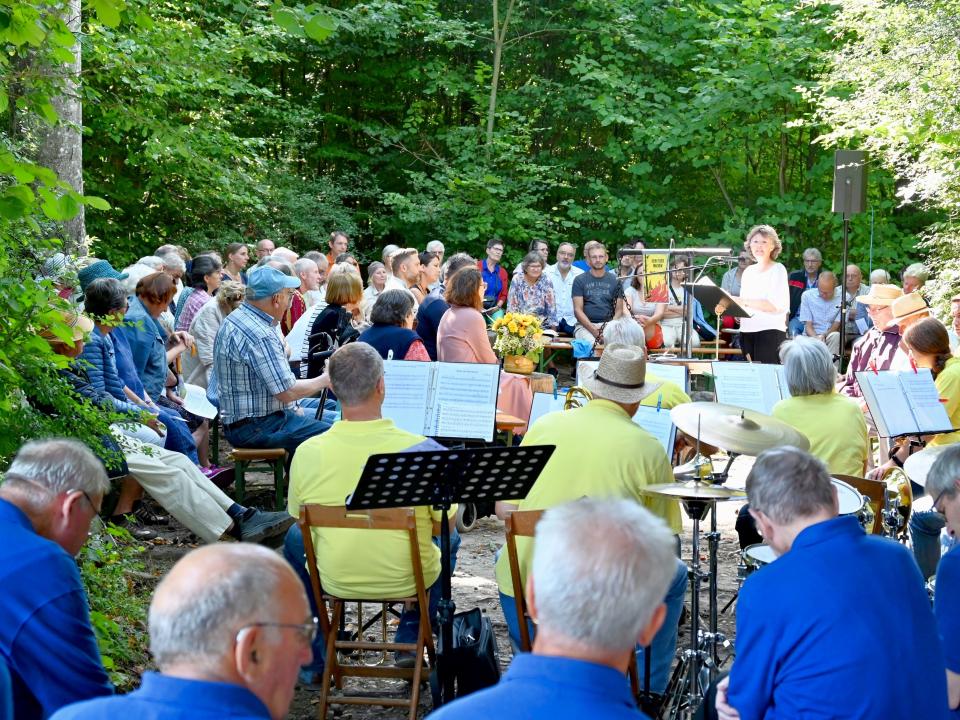 Gottesdienst im Wald