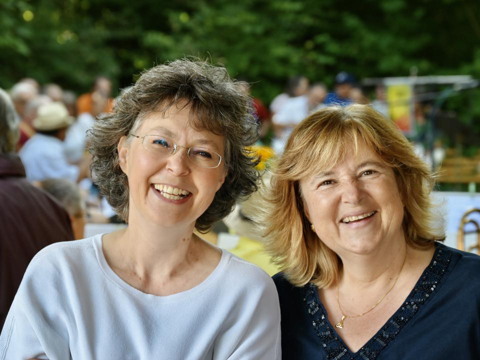 Pfarrerin Susi Kündig und Seelsorgemitarbeiterin Anita Wirz