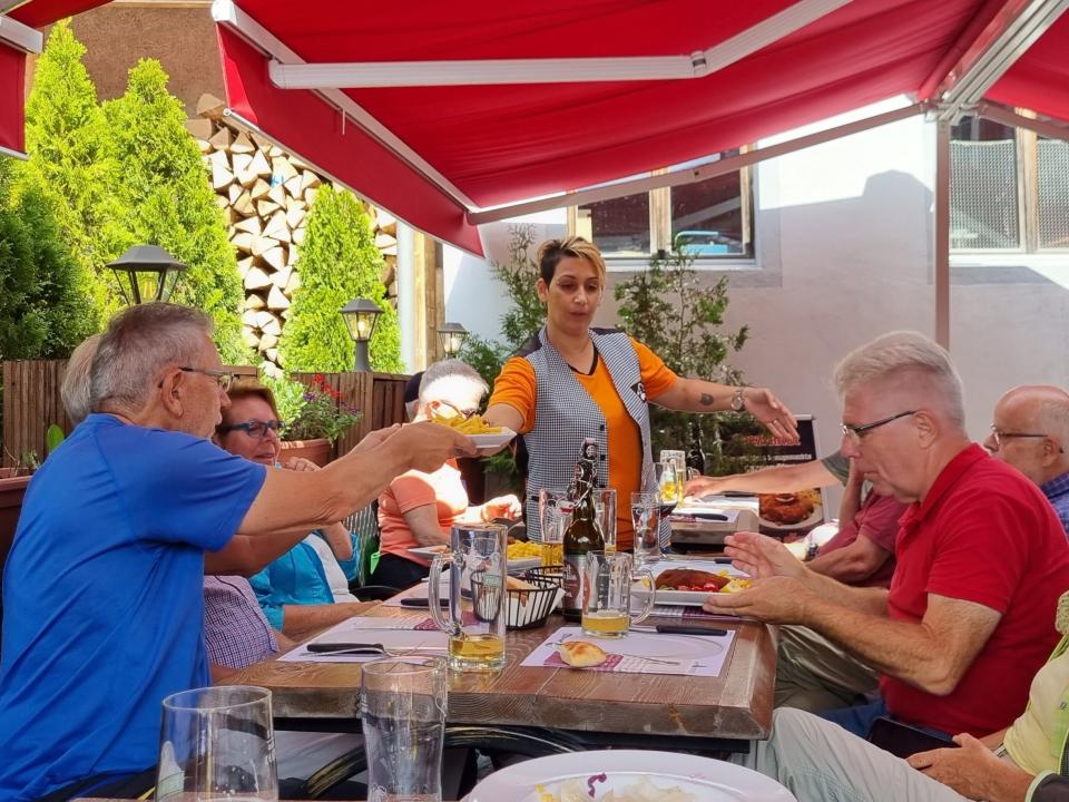 Senioren im Restaurant