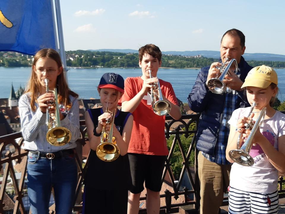Turmbläser evang. Kirche