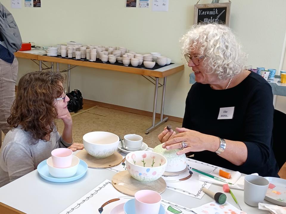 Viele Begegnungen fanden statt