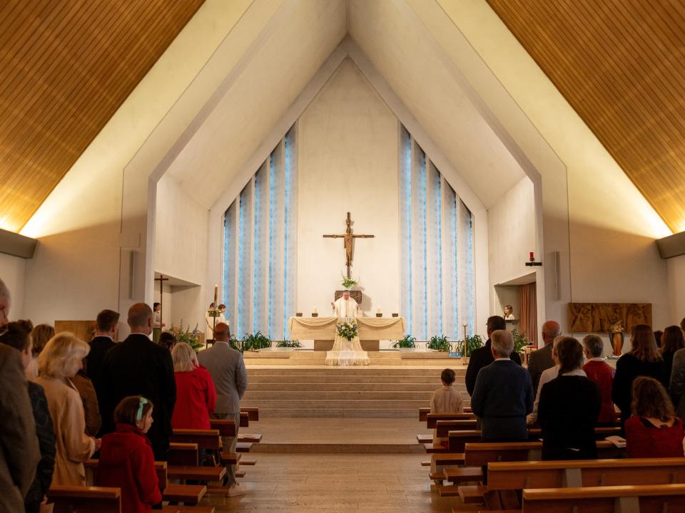Blick auf den Altar