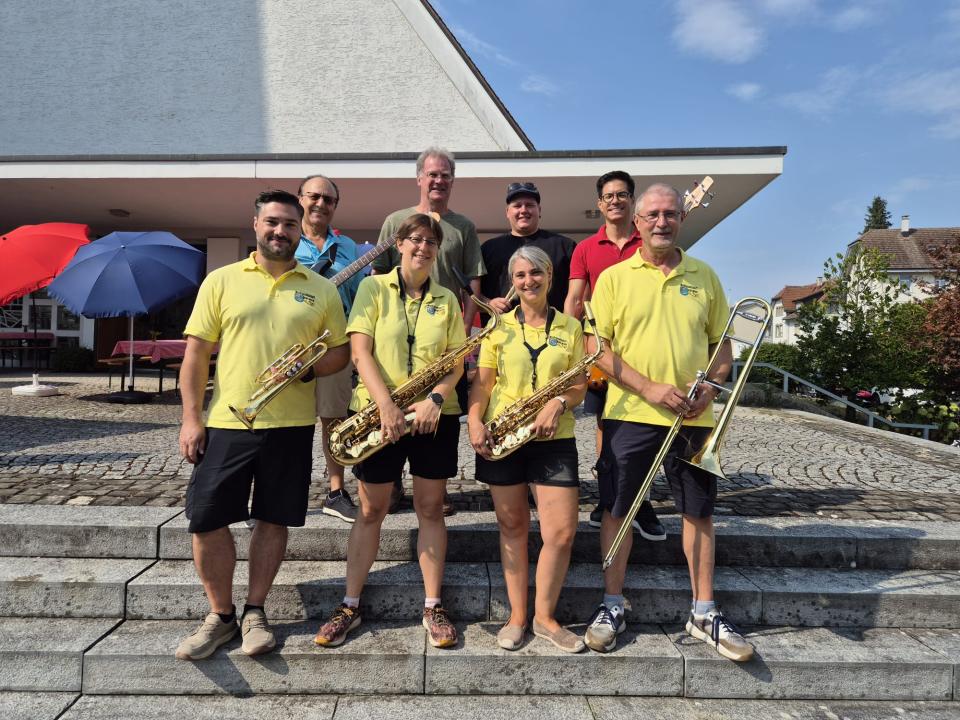 Jazzcombo aus der Musikgesellschaft Berlingen