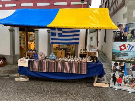 Swiss for Greece am Martinimarkt in Steckborn