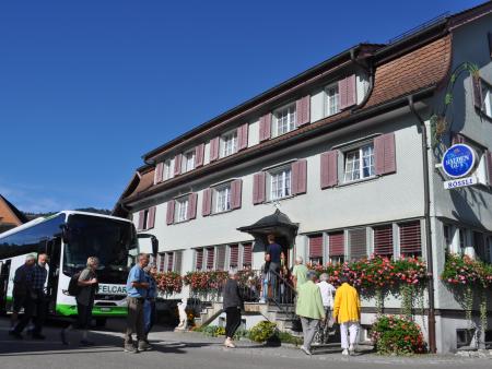 Kaffeehalt im Restaurant Rössli