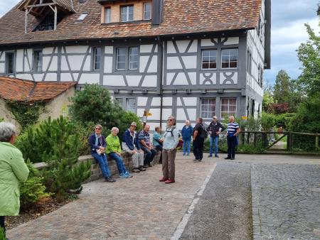 Nach Stein am Rhein mit Schiff und Bein