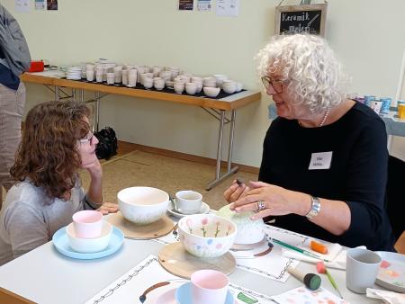 Viele Begegnungen fanden statt