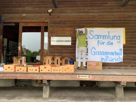 Viel Solidarität für die franziskanische Gassenarbeit Zürich