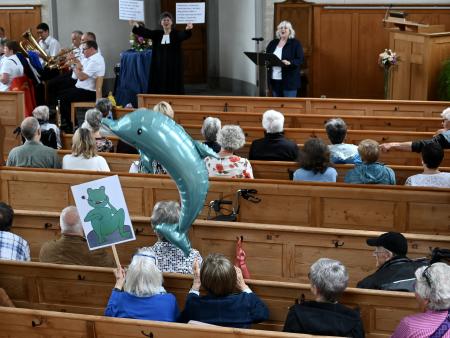 "Wie ein Fisch im Wasser"