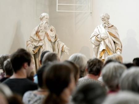 Heiligenstatuten von Josef und Jakobus