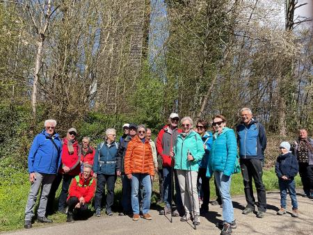 Unterwegs zum Napoleonturm