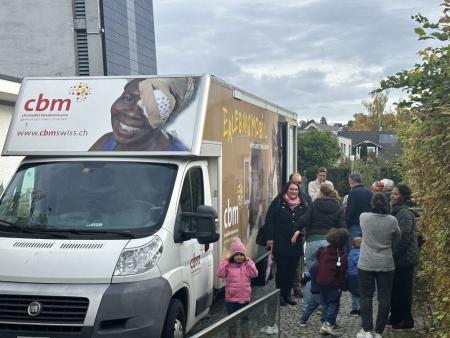 Blinden-Erlebnismobil