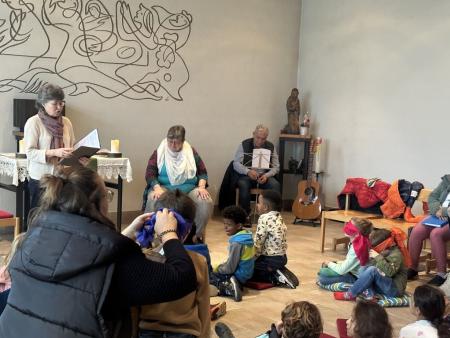 Feier in der Kapelle