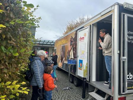 Blinden-Erlebnismobil