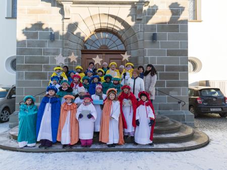 Sternsinger unterwegs in Steckborn