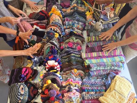 Einblick in unsere Strickgruppe