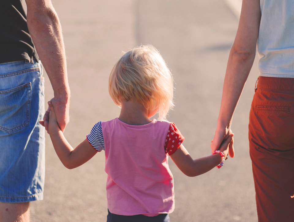 Familie mit Kind