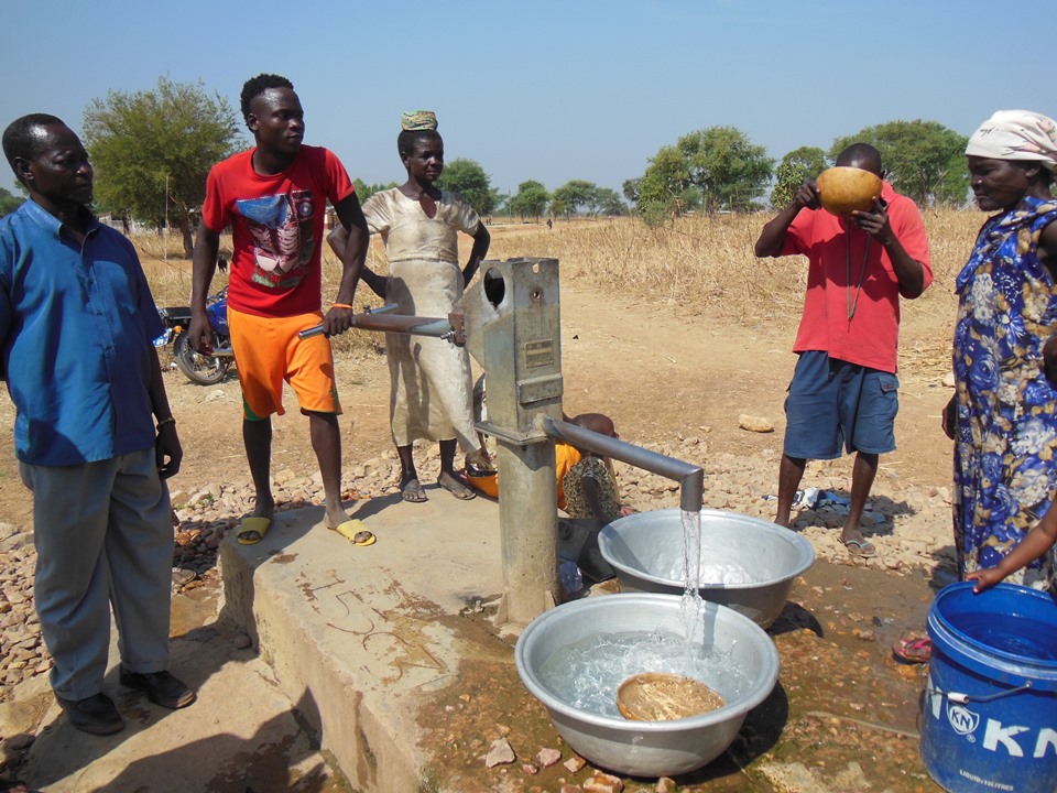 Brunnen in Ghana